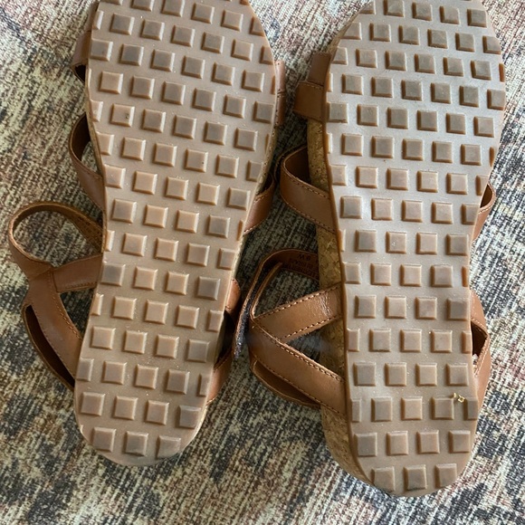 Walking Cradles Brown Strappy Comfort Sandals - Picture 4 of 4